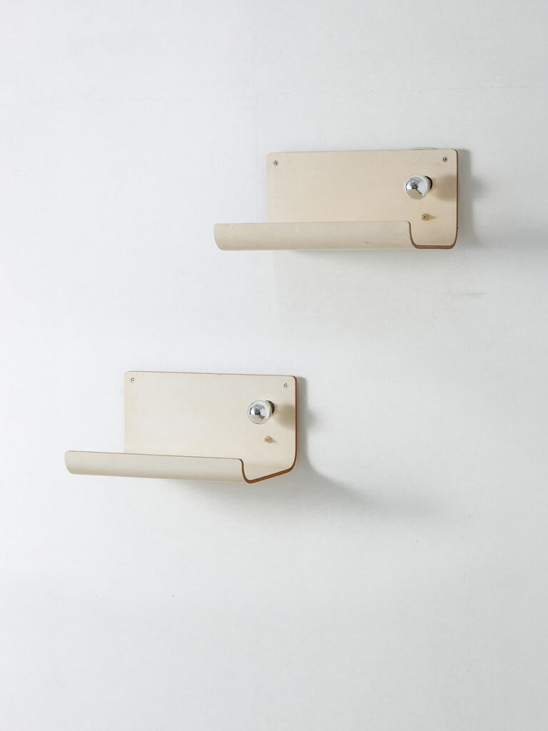 Night Stand by Pierre Guariche for La Plagne in Wood