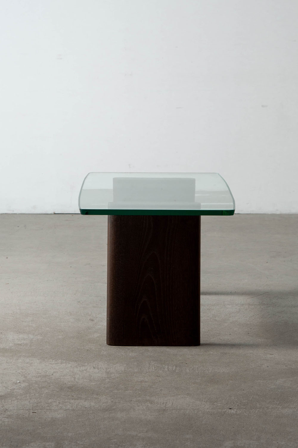 Coffee Table for Valabrega in Glass and Oak