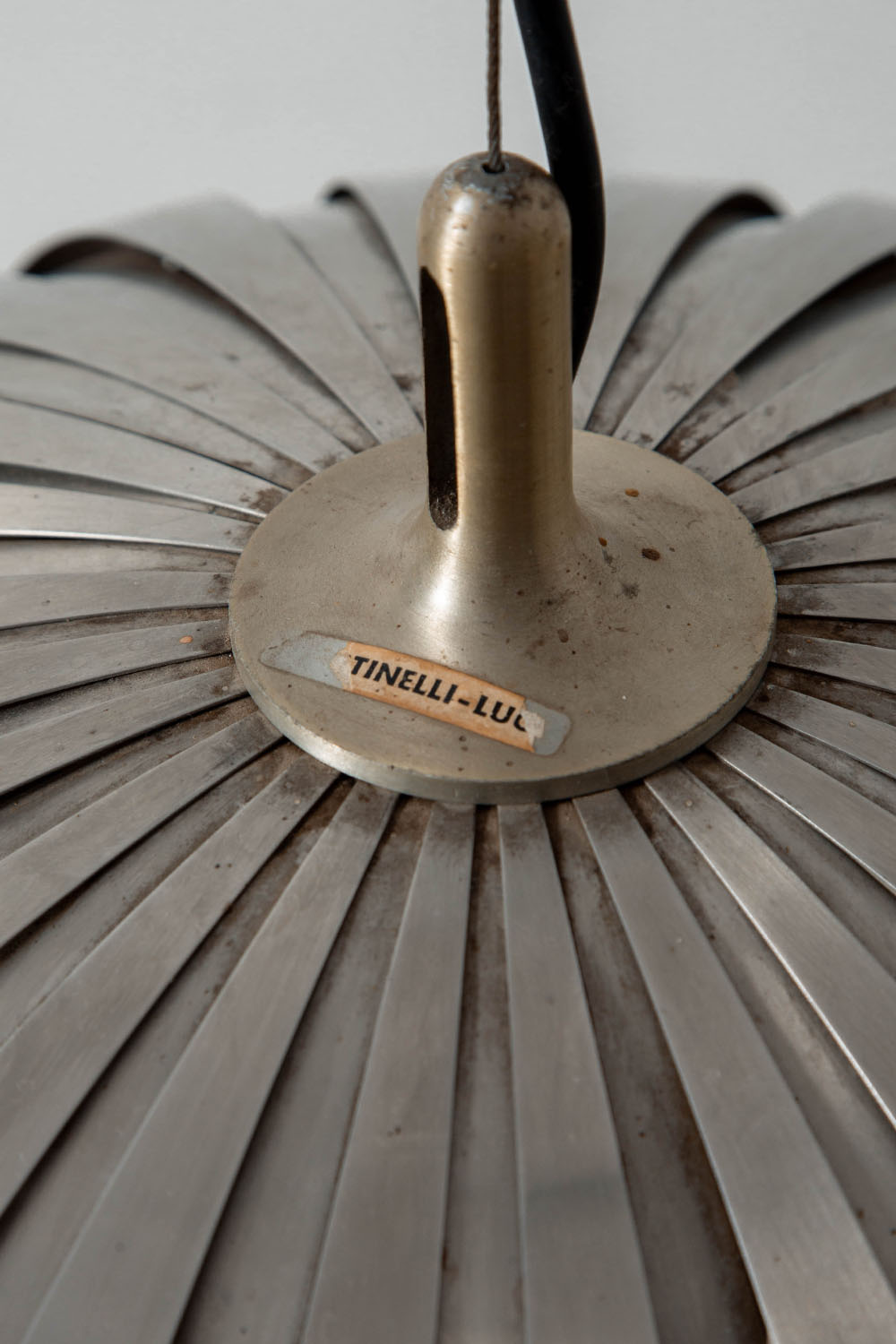 ‘Calotta’ Pendant Lamp by Elio Martinelli for Martinelli Luce in Metal