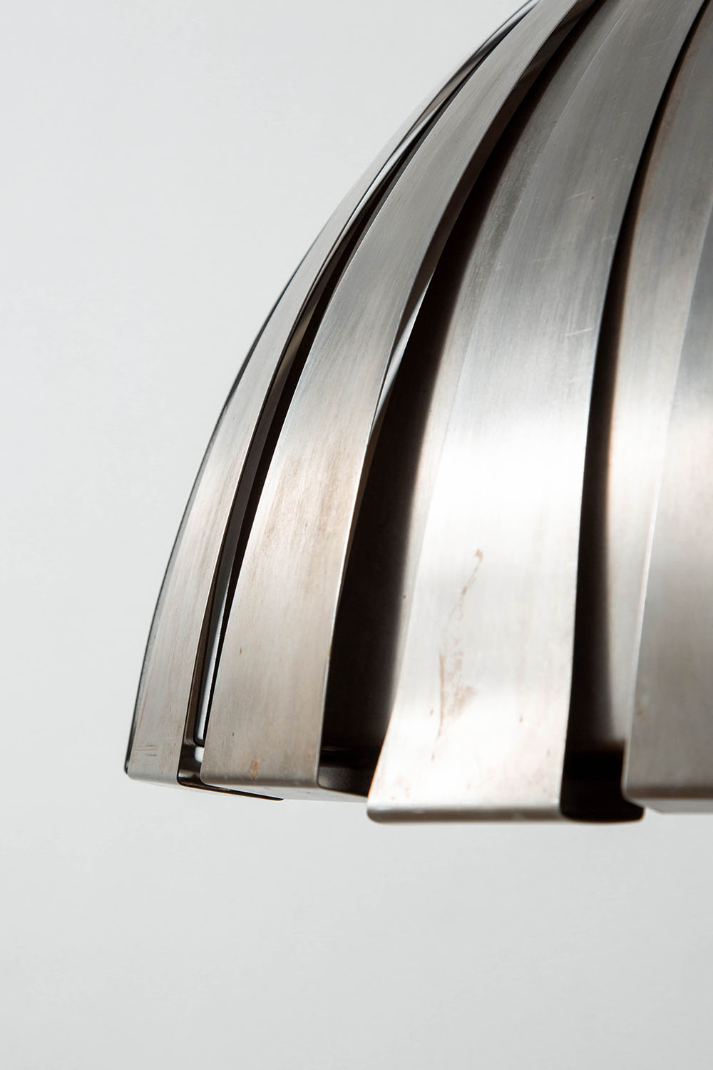 ‘Calotta’ Pendant Lamp by Elio Martinelli for Martinelli Luce in Metal