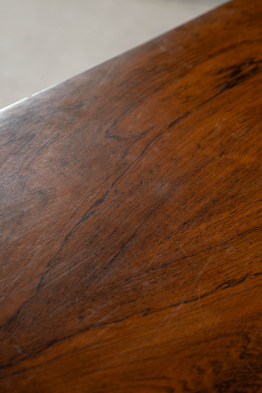 Sideboard in Wood , Glass and Metal