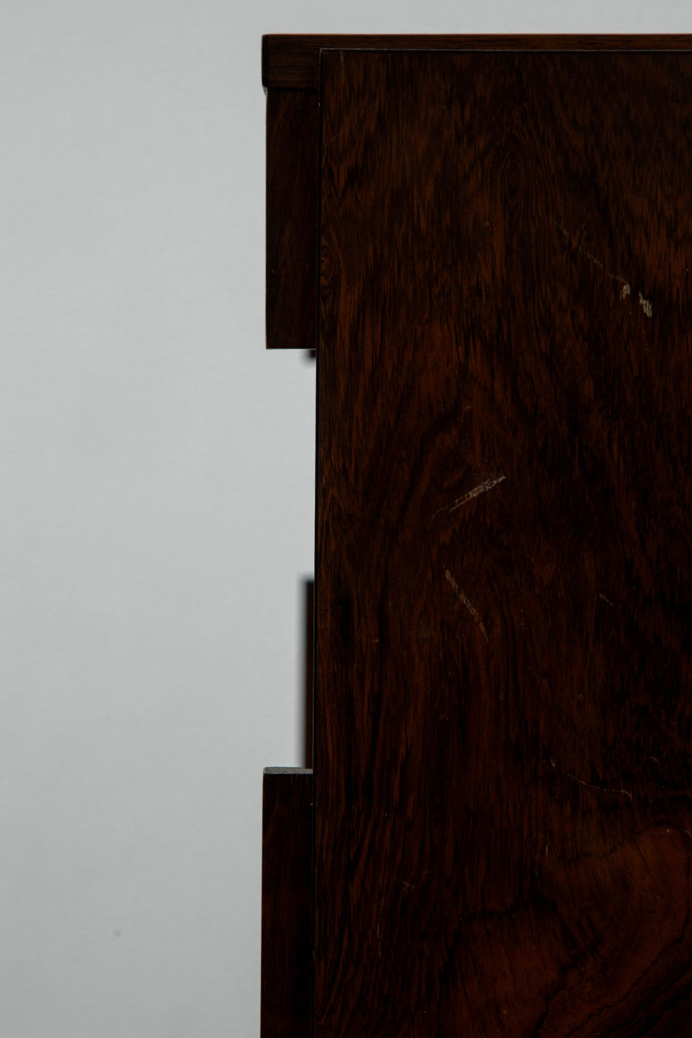 Sideboard in Wood , Glass and Metal