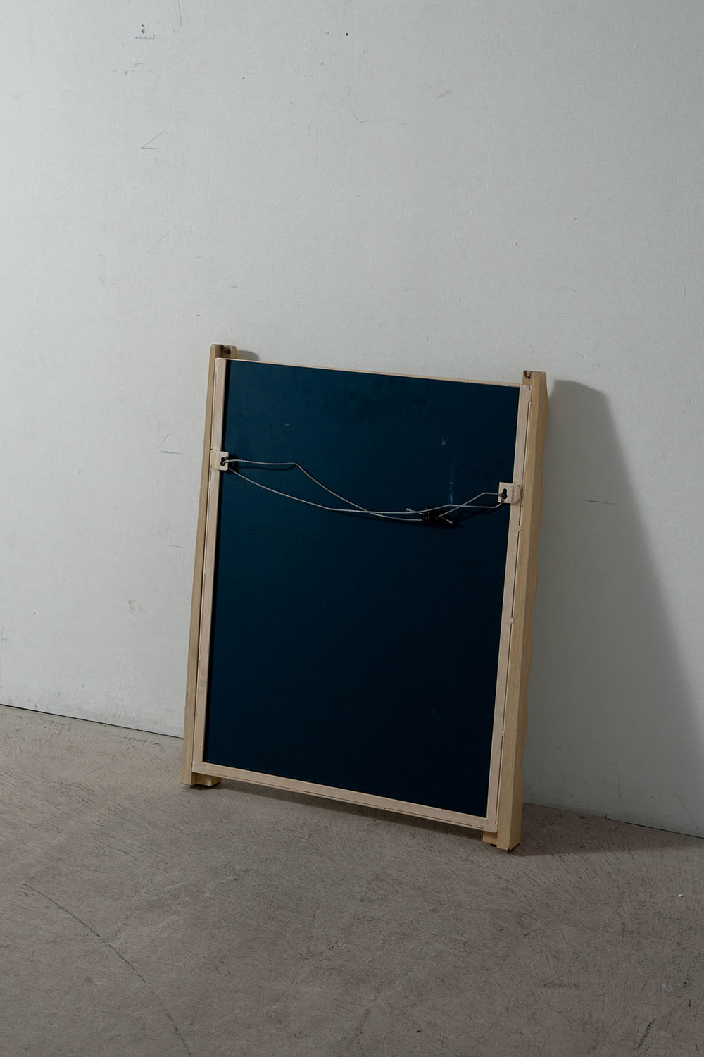 Wall Mirror in Glass and Wood