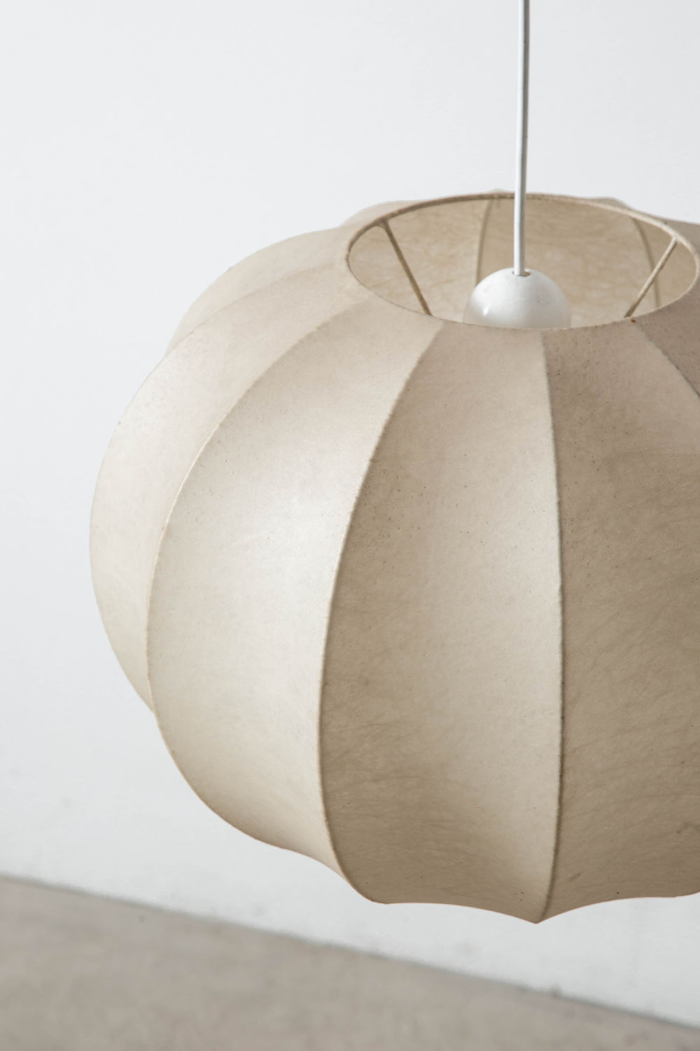 Cocoon Pendant Lamp for Goldkant Leuchten in Resin and Plastic