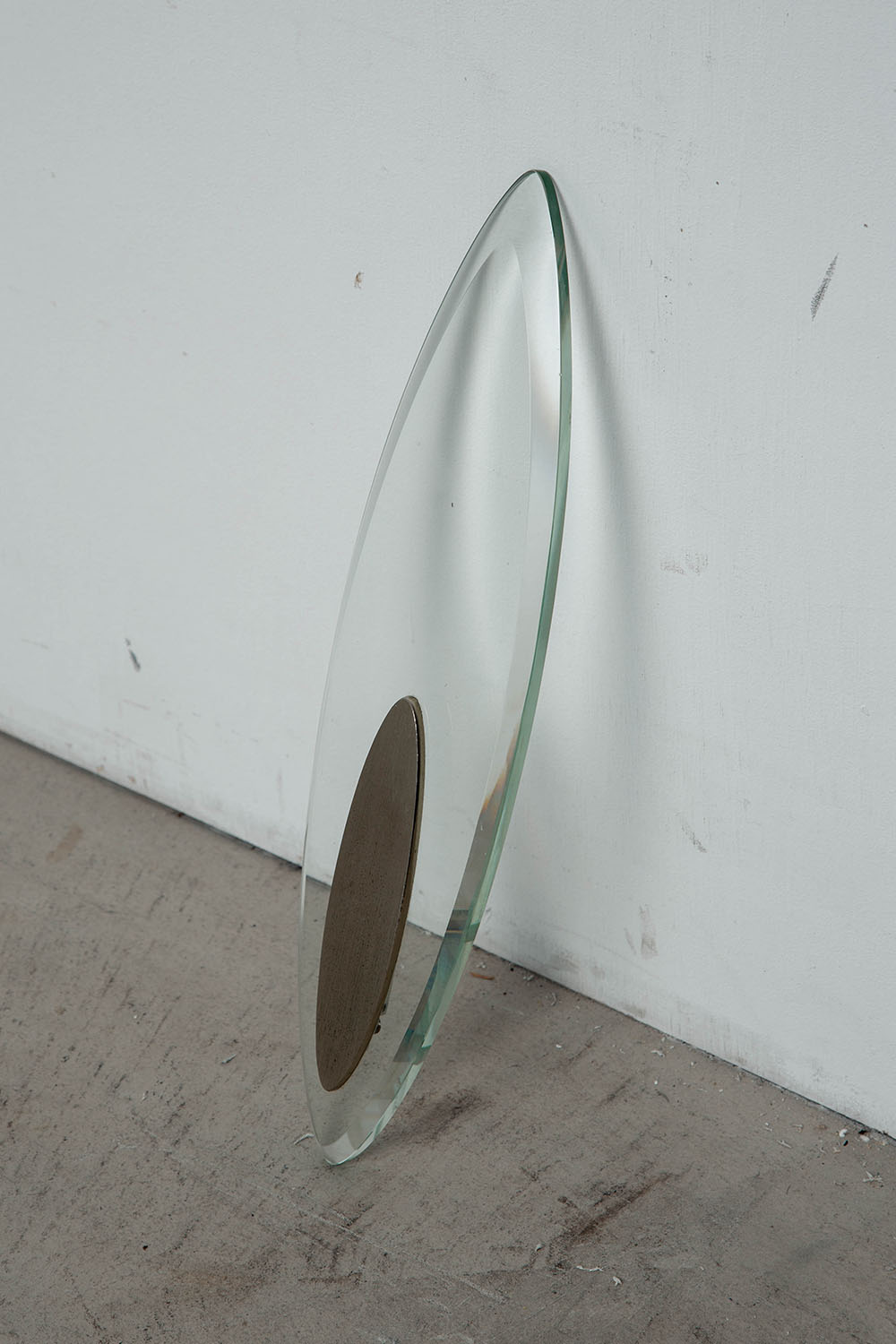 Wall Lamp for LUMI in Glass and Metal