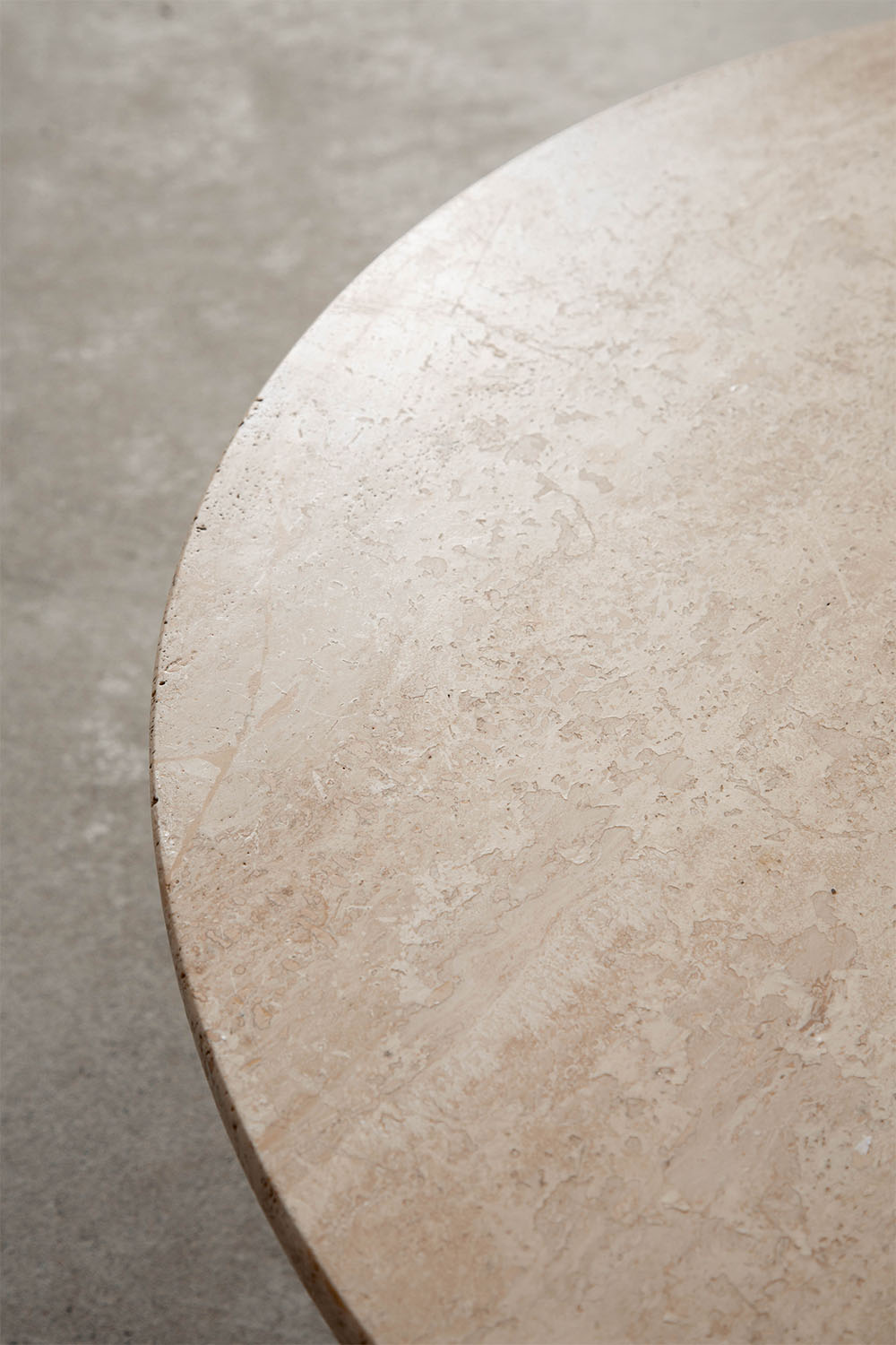 Pair Coffee Table in Travertine