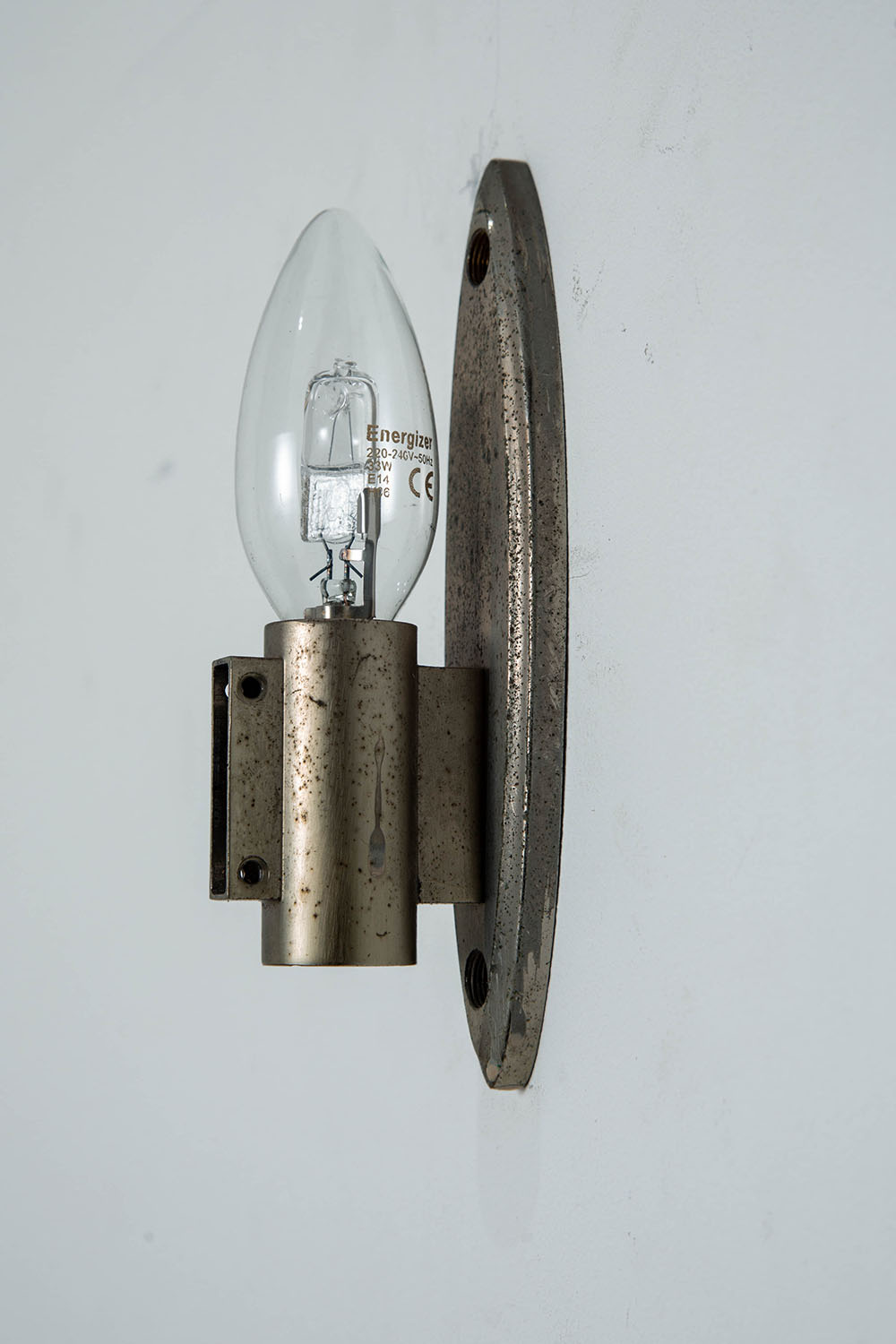 Wall Lamp for LUMI in Glass and Metal
