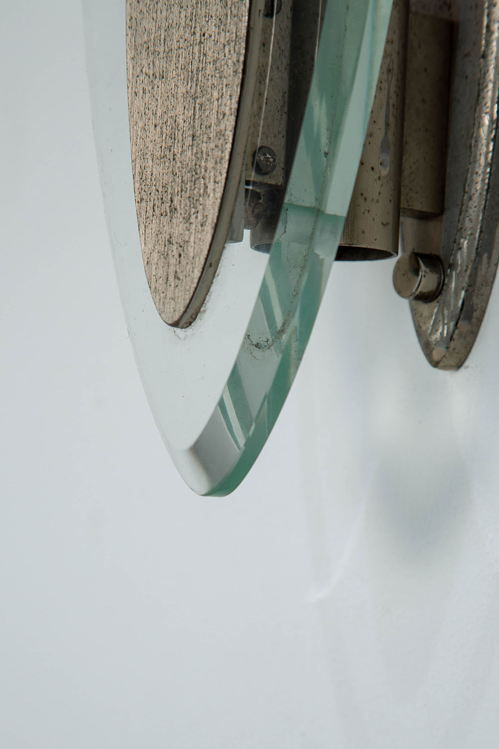 Wall Lamp for LUMI in Glass and Metal