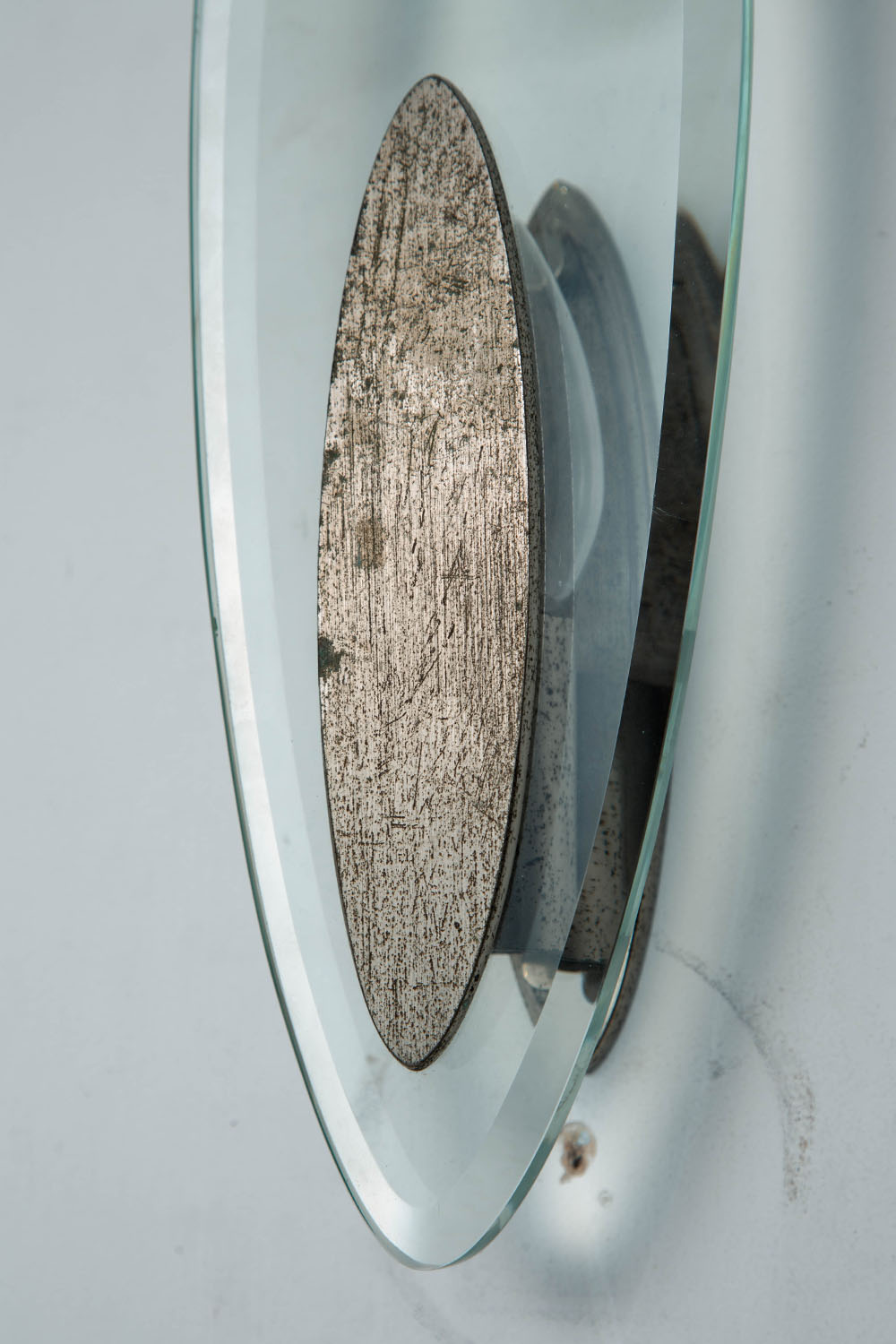 Wall Lamp for LUMI in Glass and Metal