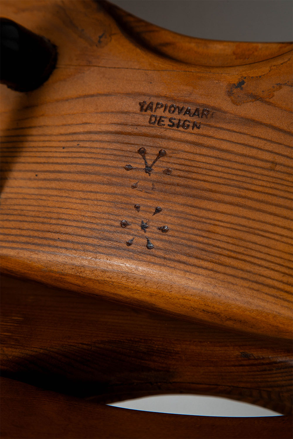 ‘Pirkka’ Stool by Ilmari Tapiovaara for Laukaan Puu in Wood