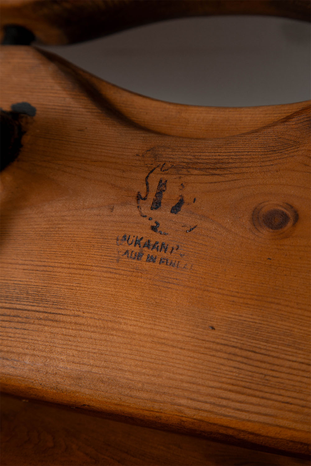 ‘Pirkka’ Stool by Ilmari Tapiovaara for Laukaan Puu in Wood