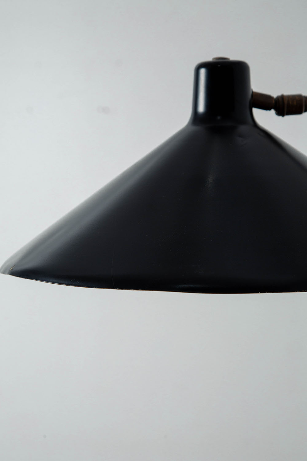 Wall Lamp in Steel and Brass