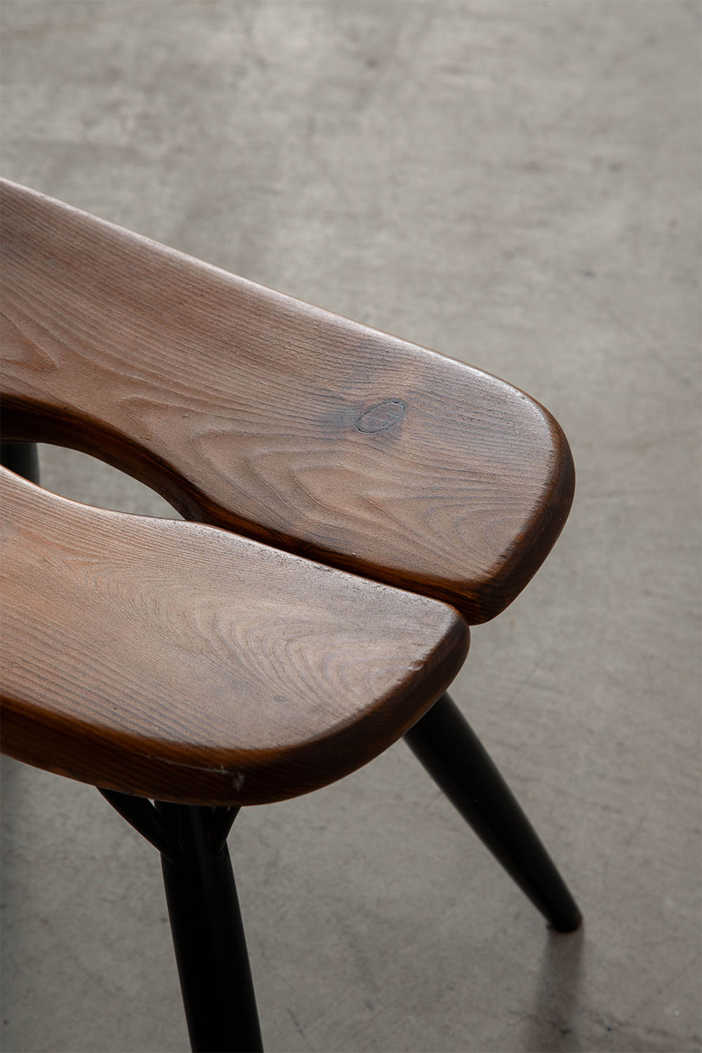 ‘Pirkka’ Stool by Ilmari Tapiovaara for Laukaan Puu in Wood