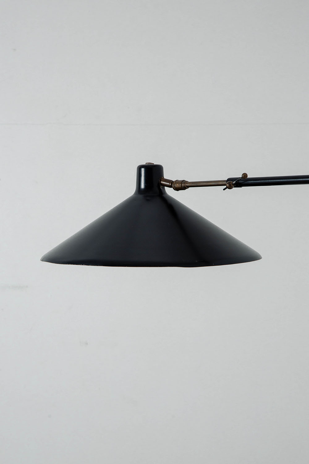 Wall Lamp in Steel and Brass