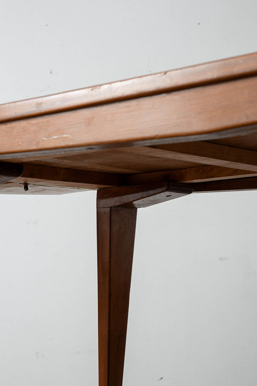 Extension Dining Table by André Sornay in Wood