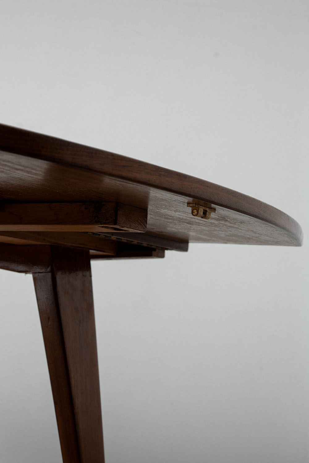 Extension Dining Table by André Sornay in Wood