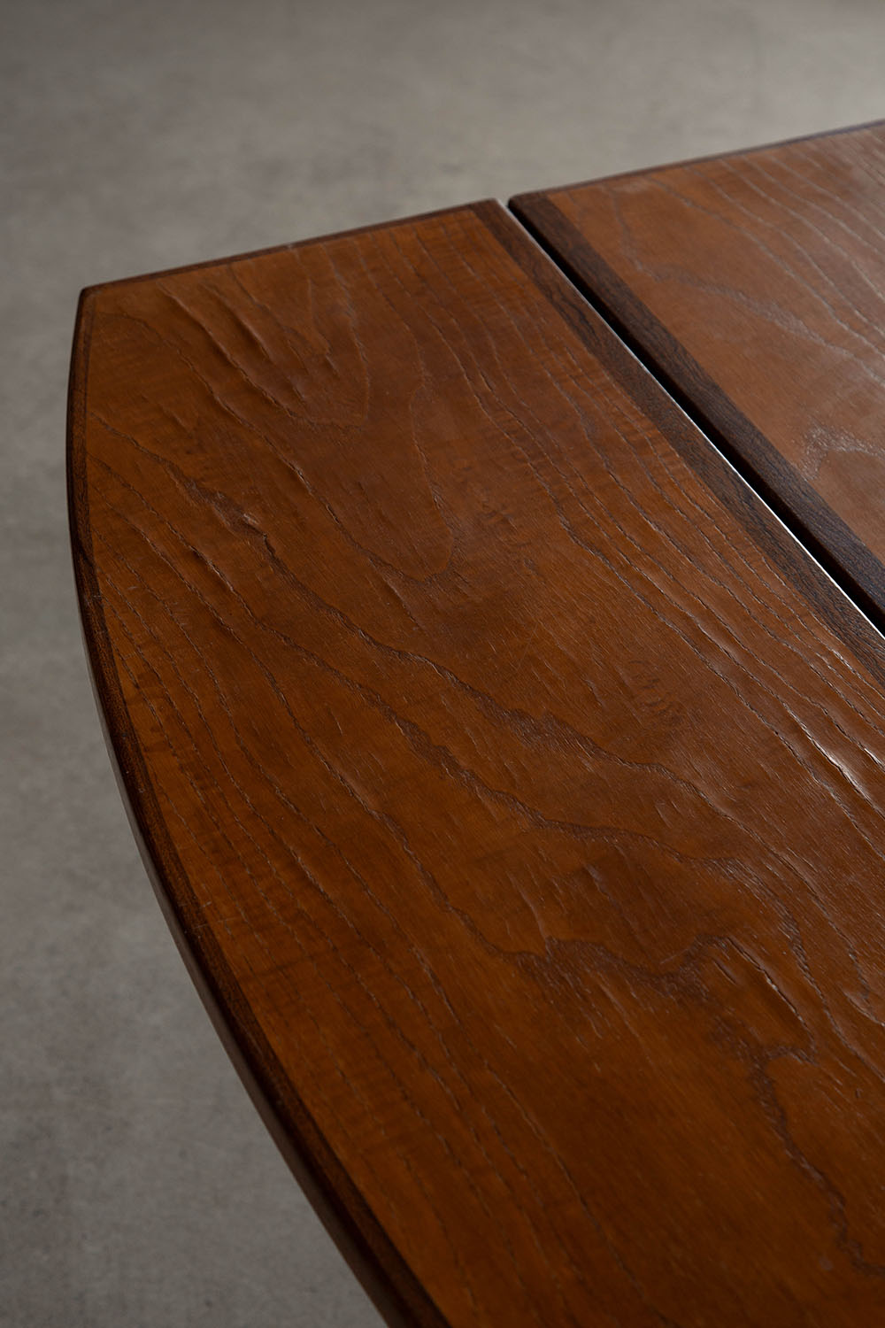 Extension Dining Table by André Sornay in Wood