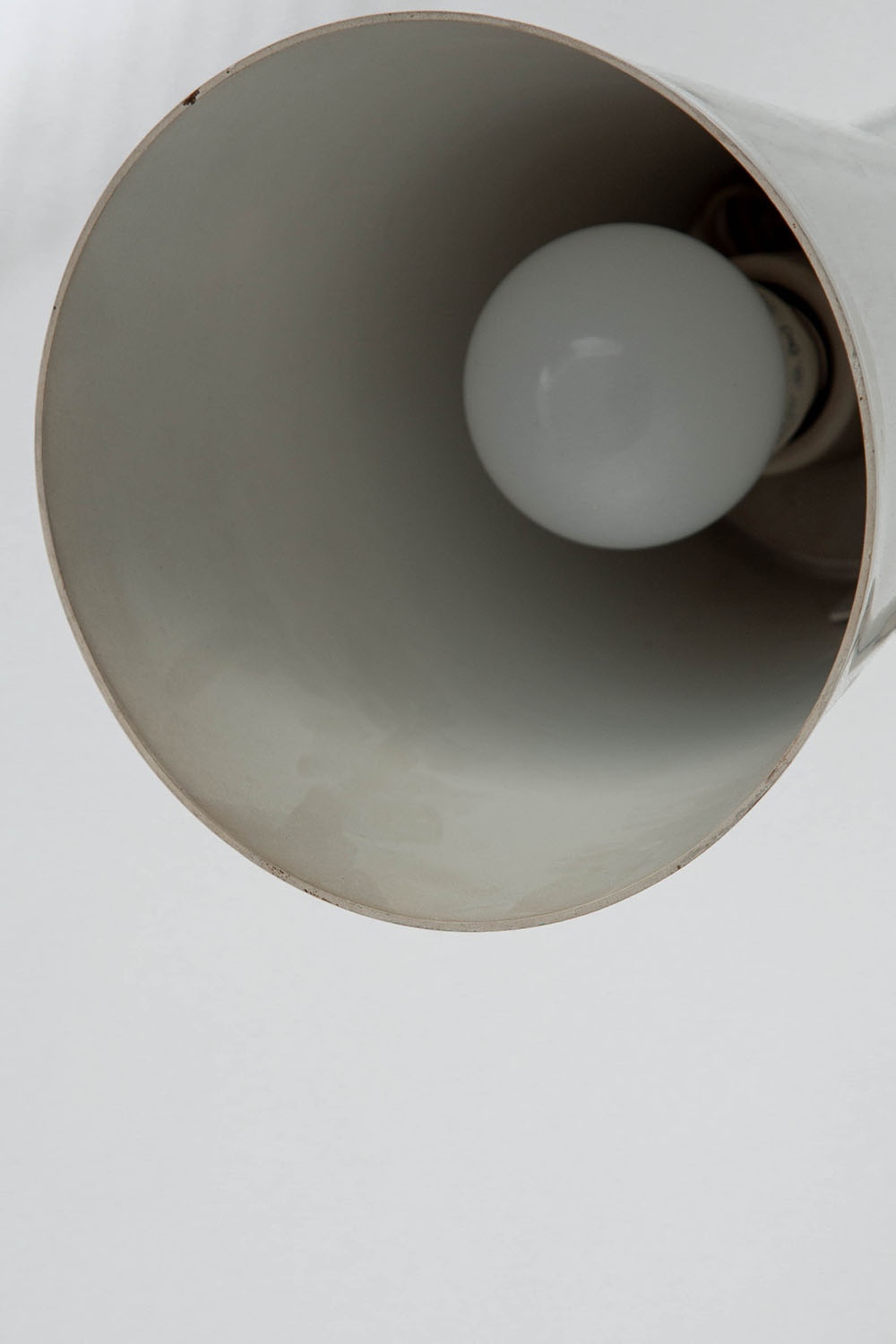 Wall Lamp for LITA in Steel and White