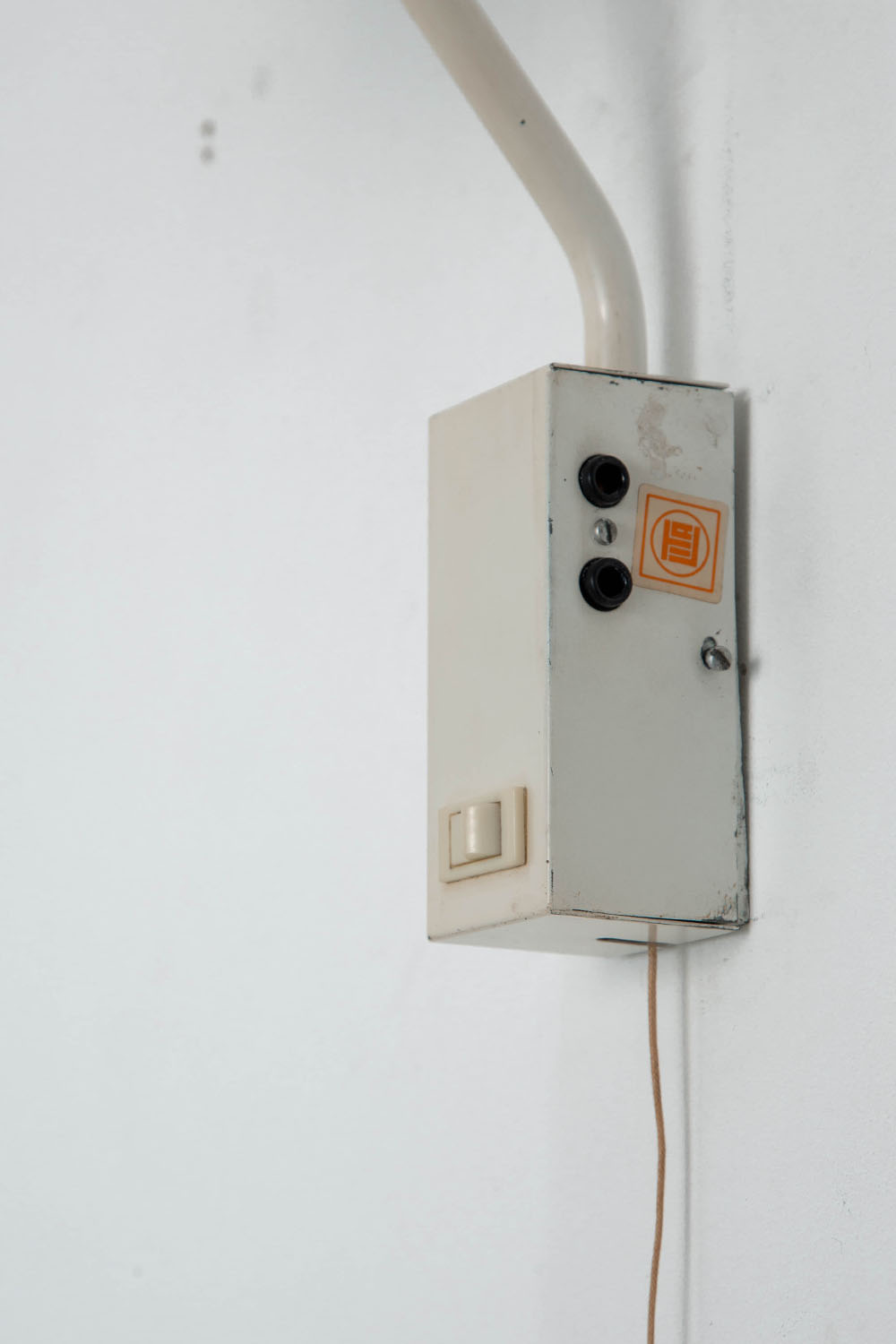 Wall Lamp for LITA in Steel and White