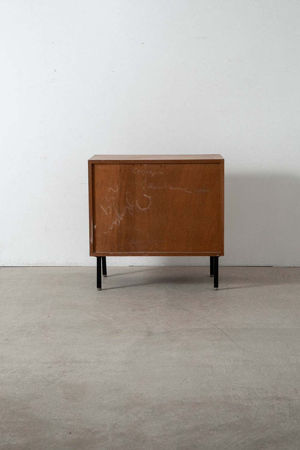 Chest by Antoine Philippon & Jacqueline Lecoq in Teak and Steel
