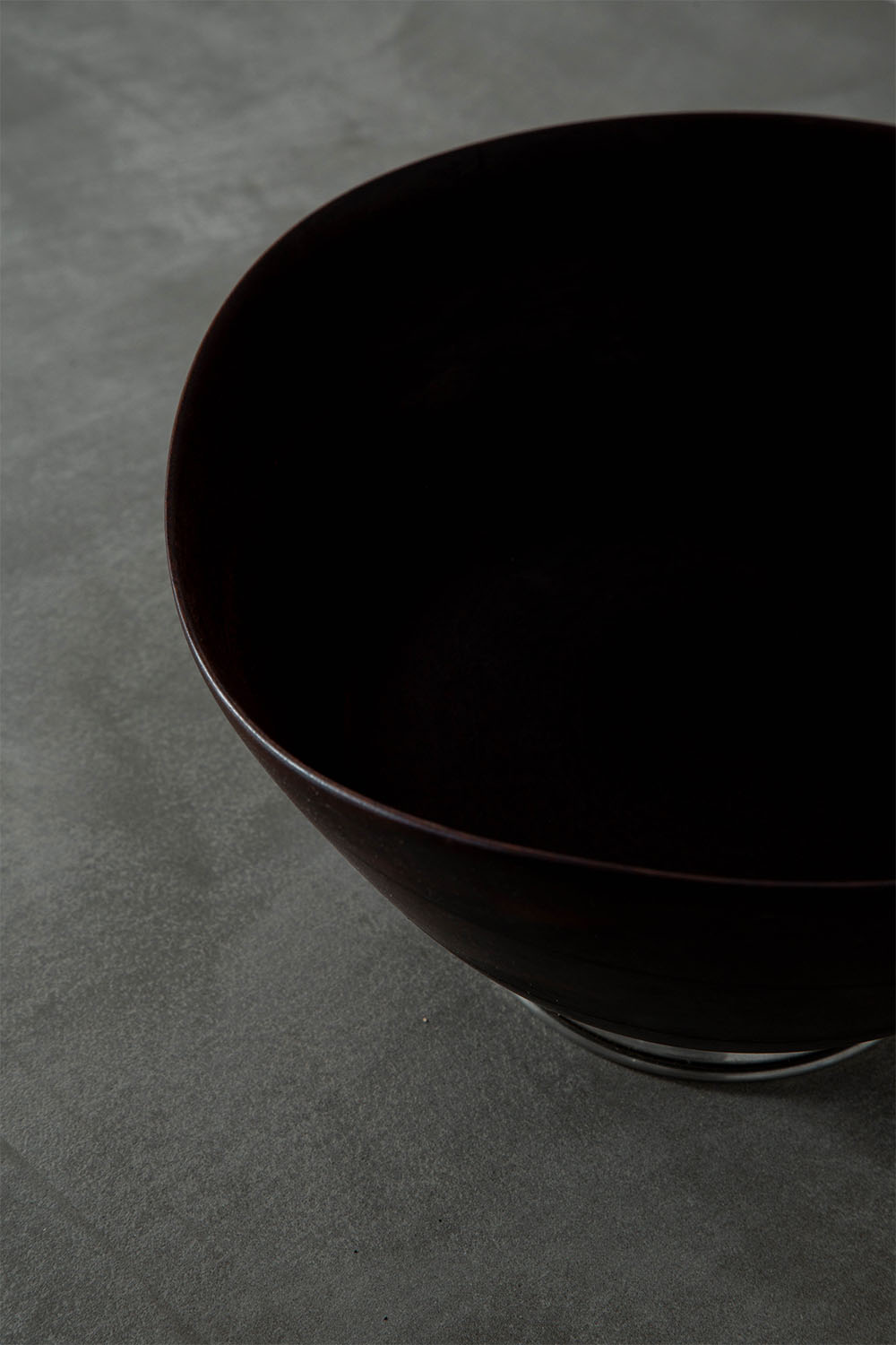 Vintage Bowl in Wood and Metal