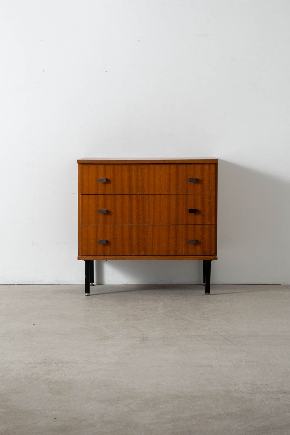 Chest by Antoine Philippon & Jacqueline Lecoq in Teak and Steel
