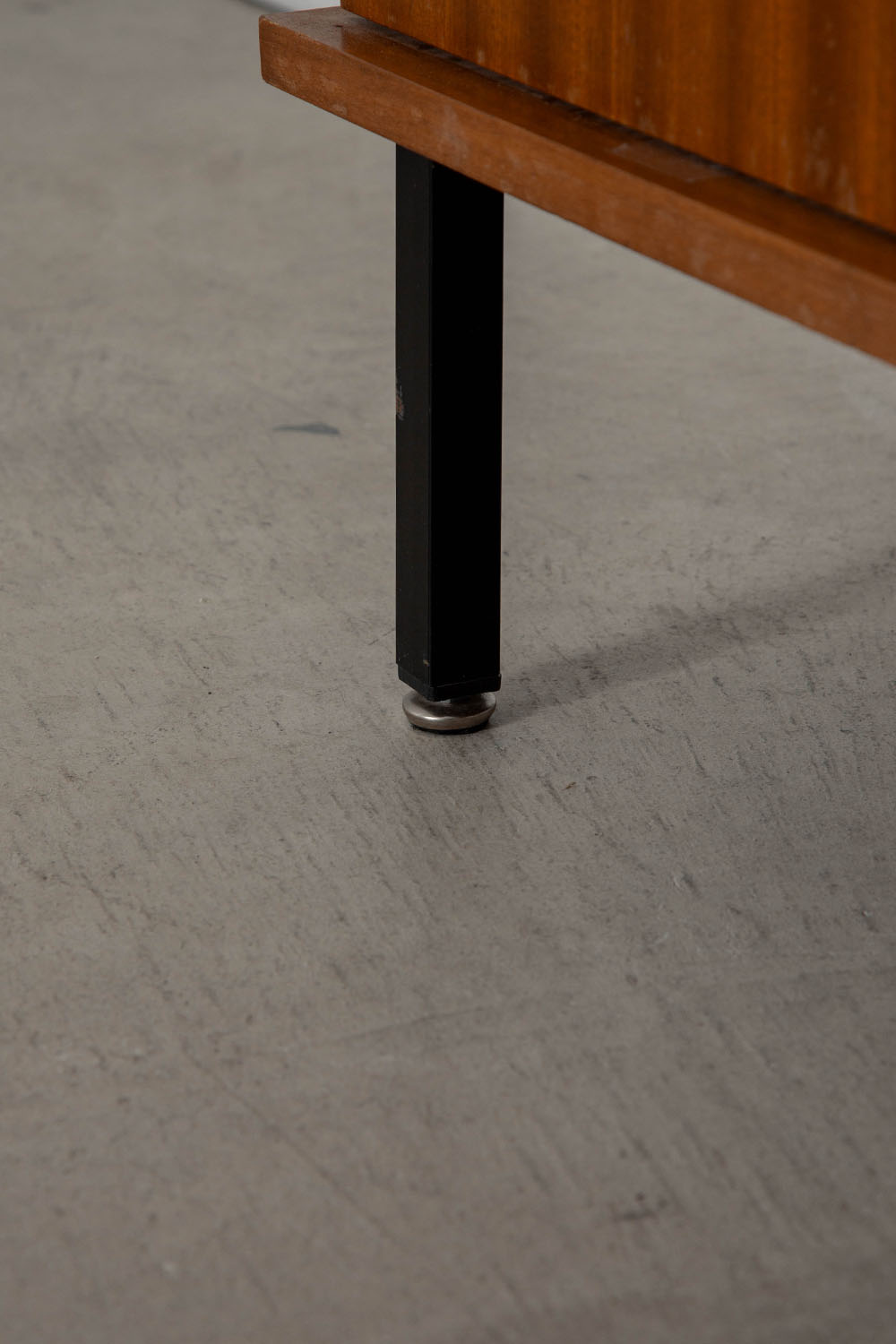 Chest by Antoine Philippon & Jacqueline Lecoq in Teak and Steel