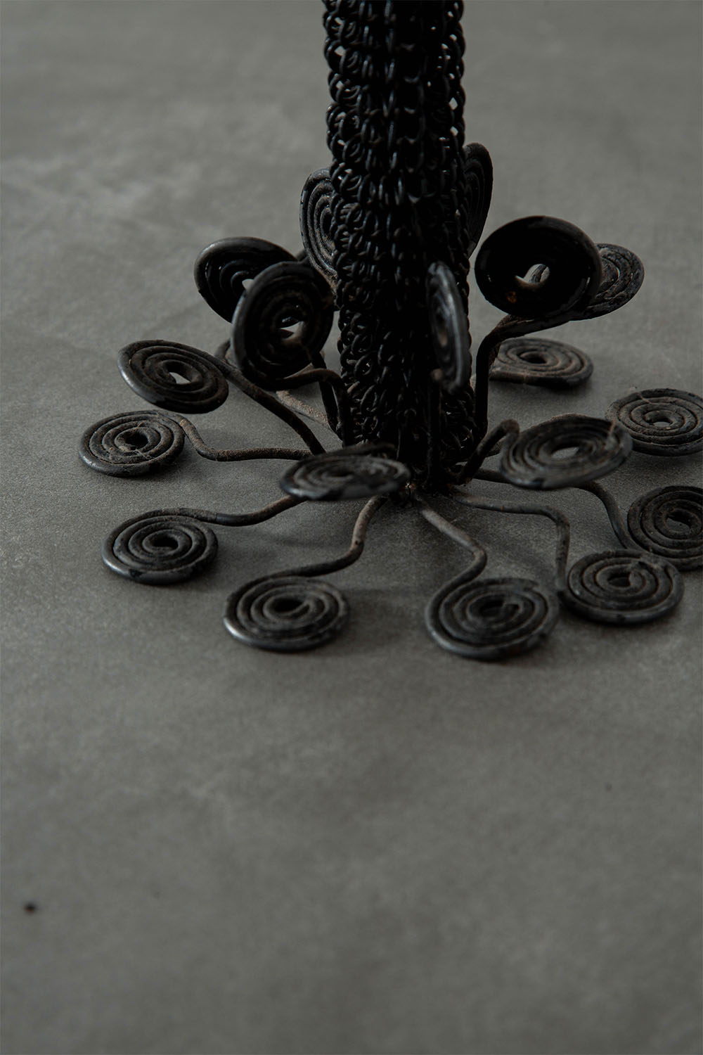 Candle Holder in Black