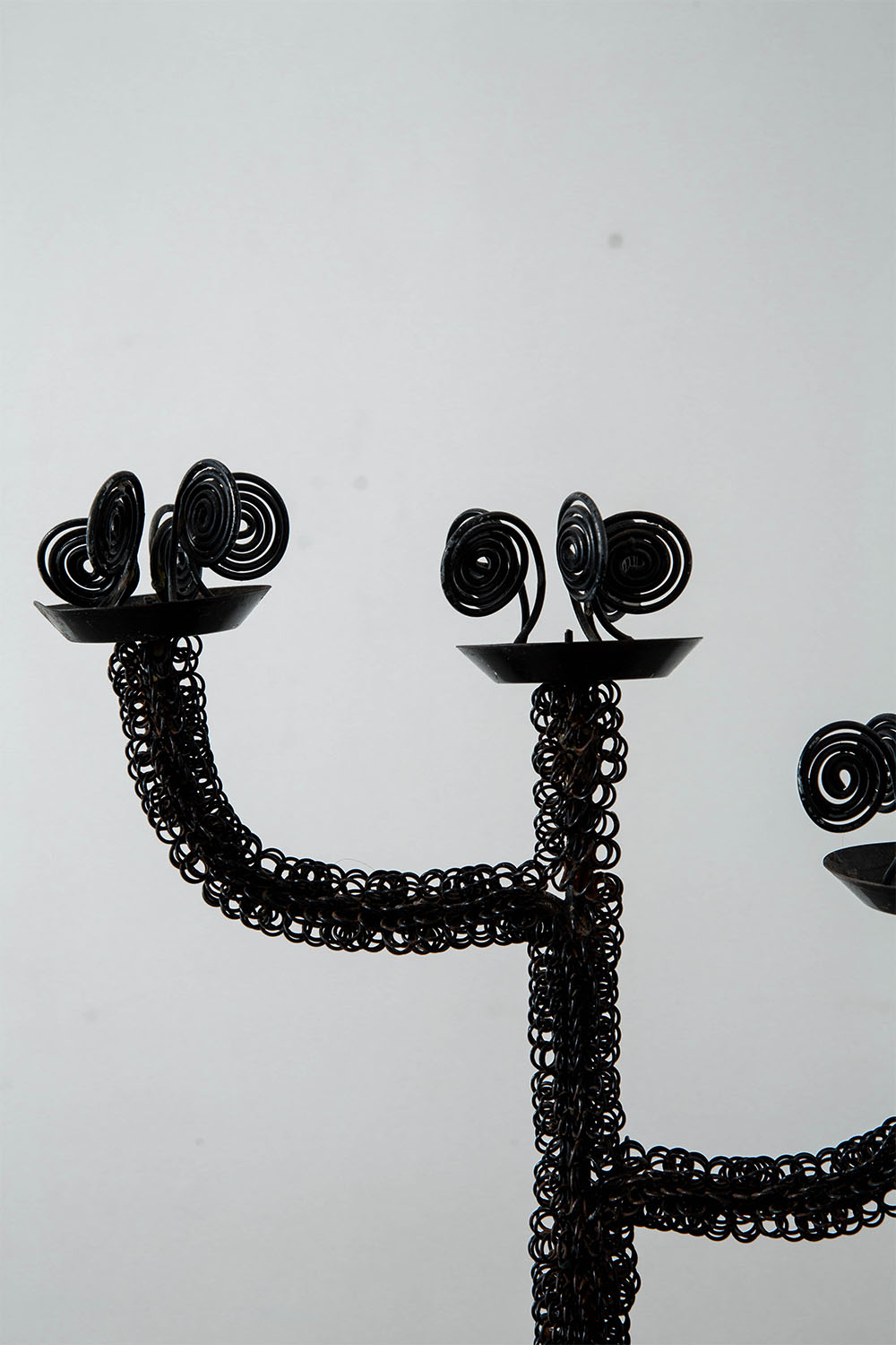 Candle Holder in Black