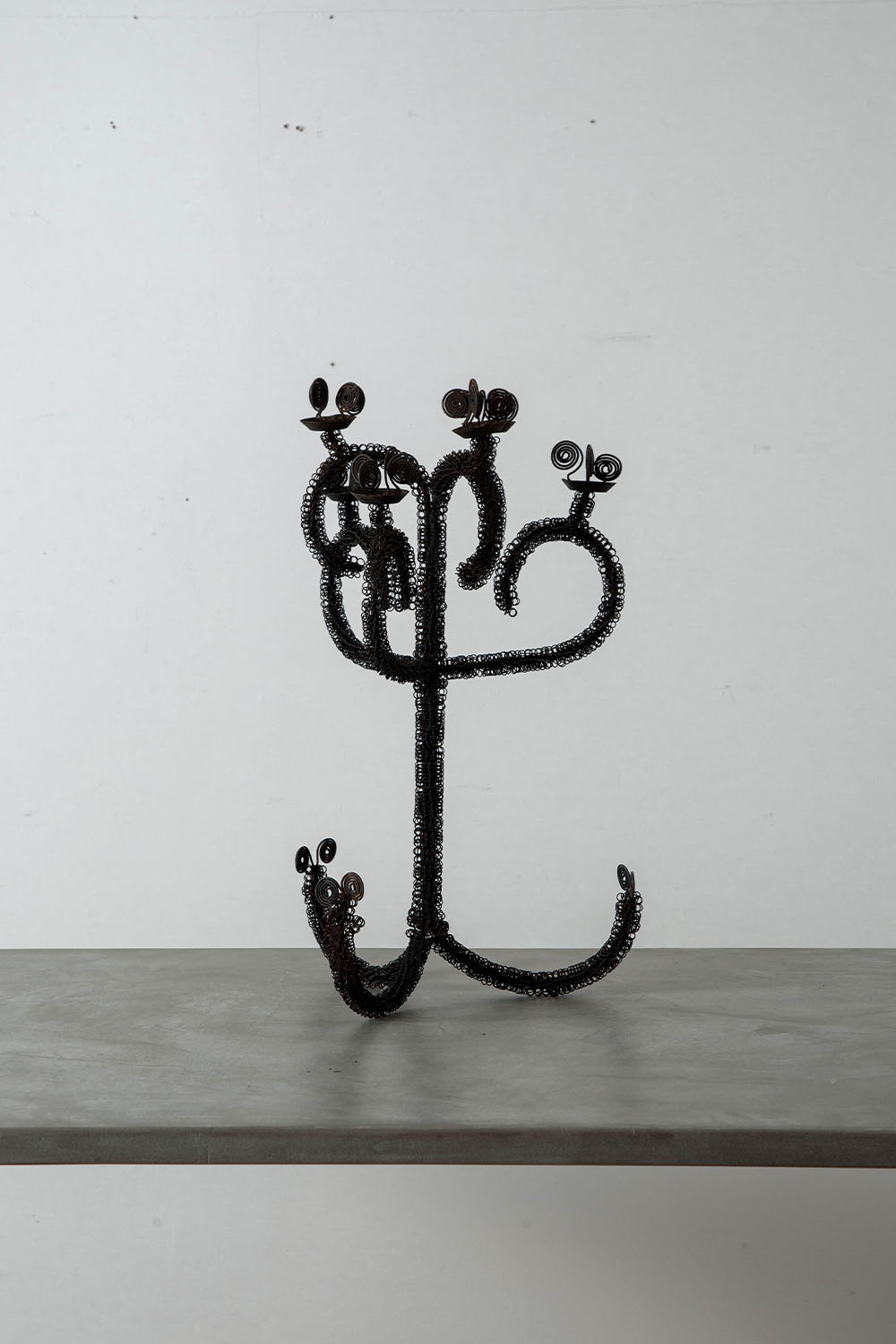 Candle Holder in Black