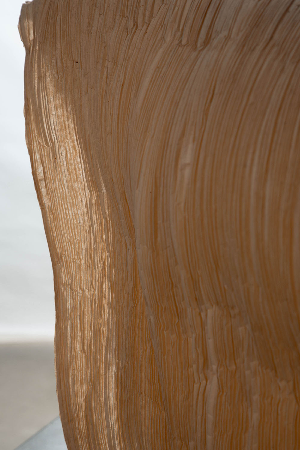 ‘SAMURAI’ Table Lamp by Ingo Maurer and  Dagmar Mombach for Ingo Maurer GmbH in Paper and Steel