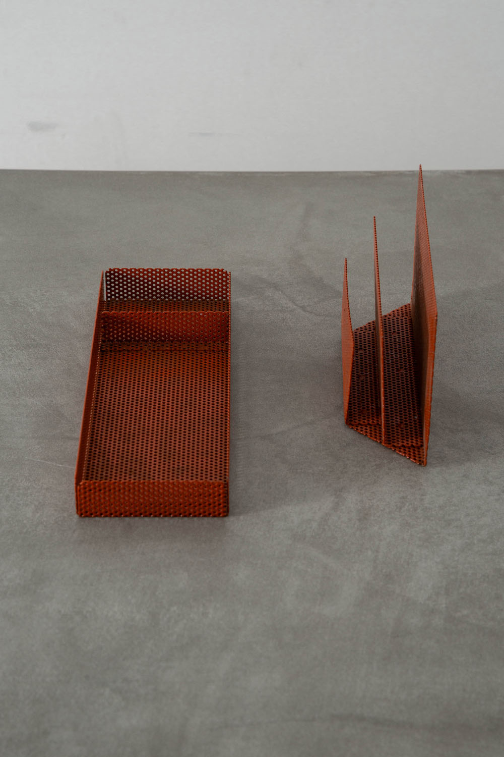 Book Stand and Trey Set in Metal