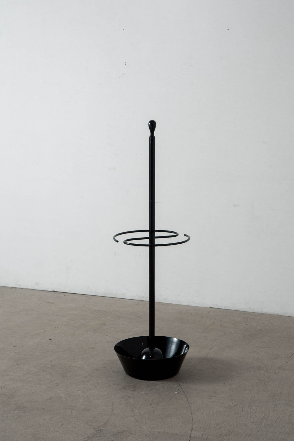 ‘Servopluvio’ Umbrella Stand by Achille Castiglioni for Zanotta in Steel and Plastic