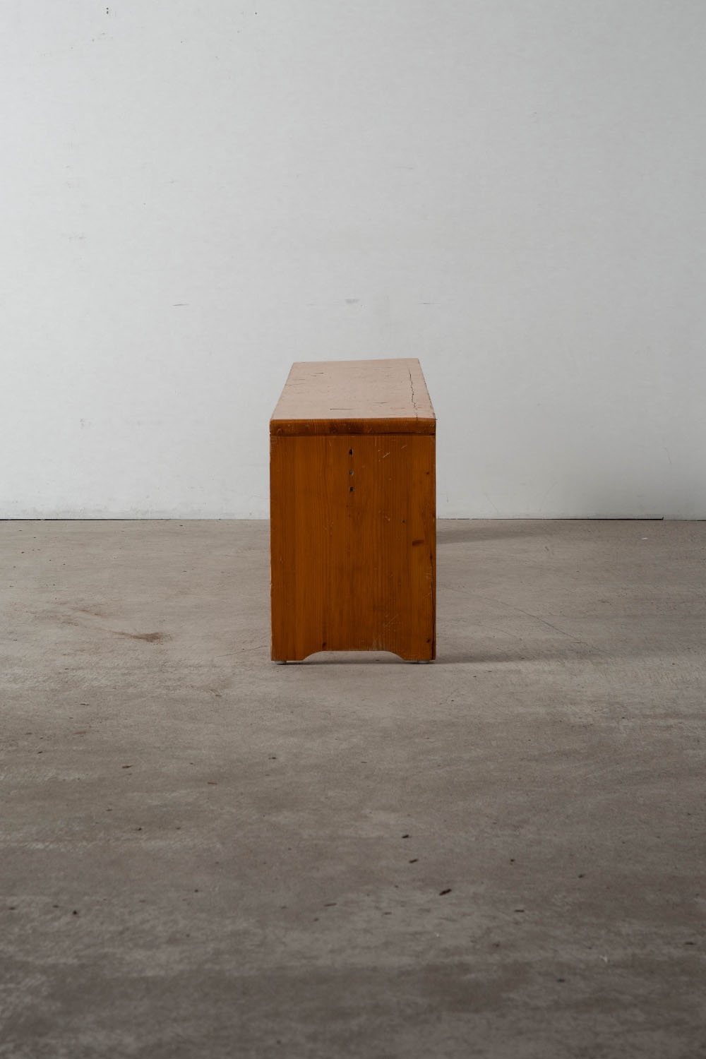 Bench by Charlotte Perriand for Les Arcs in Pine