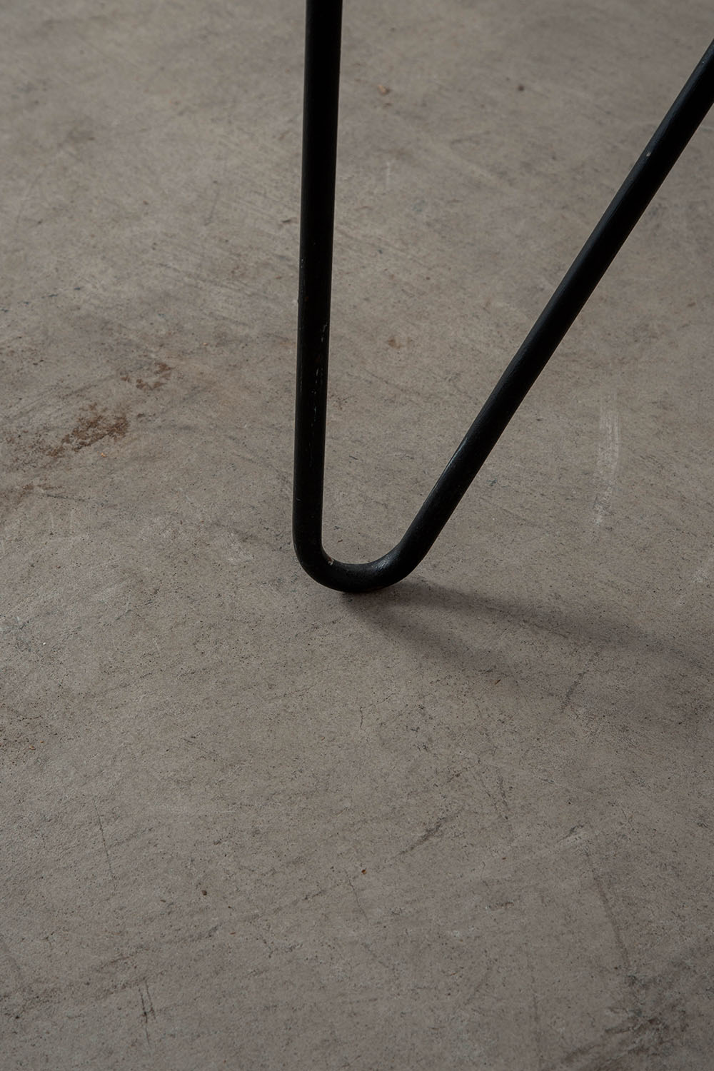 Side Table in Wood and Steel