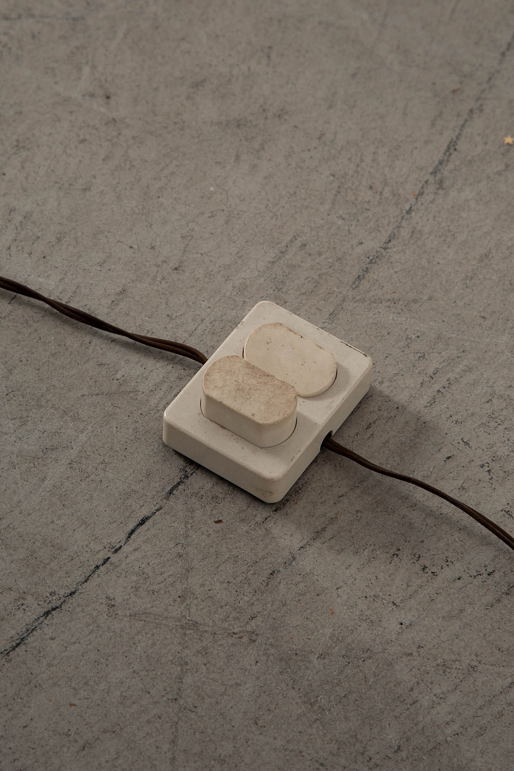 Floor lamp by Jacques Adnet in Wood , Steel and Brass