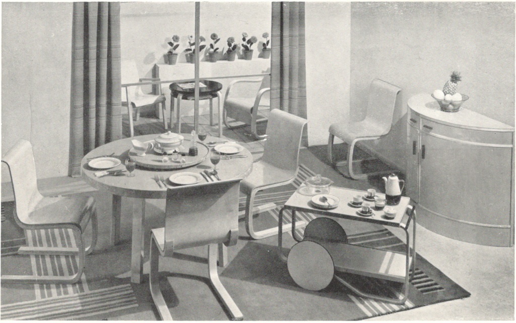 ‘Model 21’ Chair by Alvar Aalto for Finmar in Karelian Birch