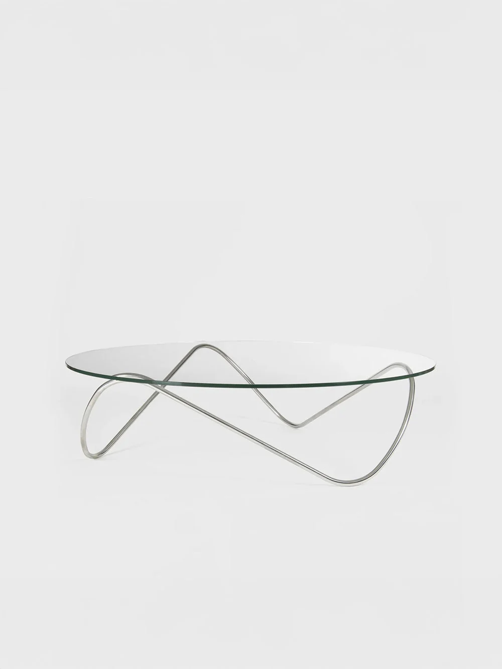 KAEKO Coffee Table by Rafic Farah for OBJEKTO in Silver&nbsp;Silver