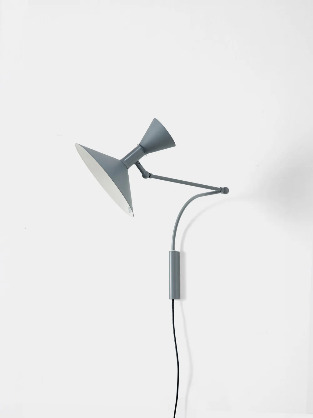 Lampe De Marseille Mini Wall Lamp by Le Corbusier for NEMO&nbsp;Grey