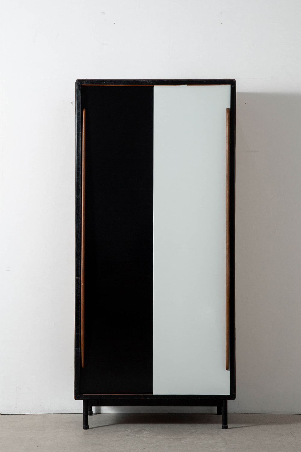 Wardrobe by Willy Van Der Meeren for Tubax in Metal and Wood