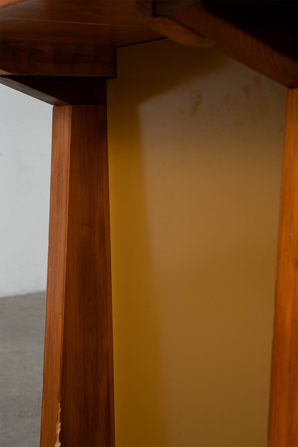 Architectural Extension Dining Table in Wood