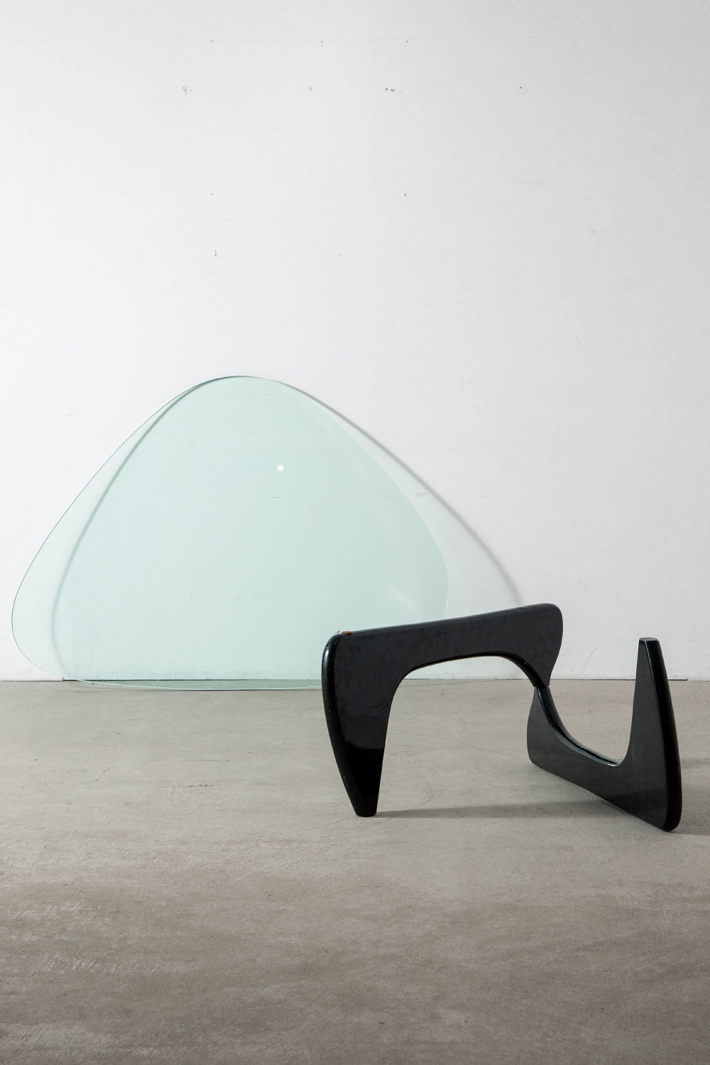 Coffee Table in Glass and Wood