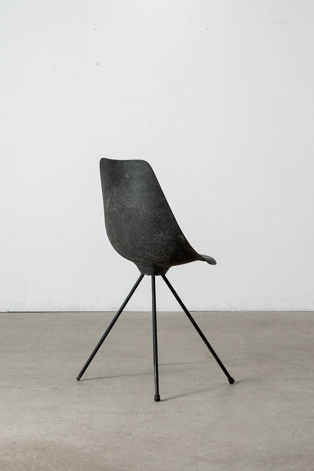 Dining Chair by Jean-René Picard for SETA in Glassfiber and Steel