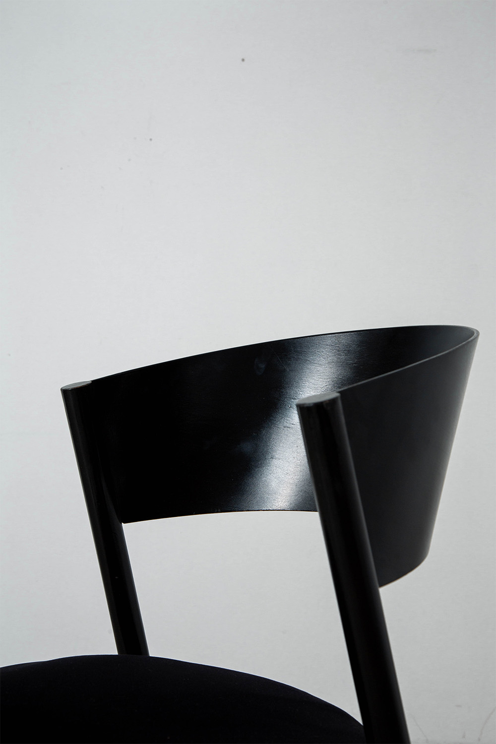 ‘Divina’ Chair by Pete Sans in Wood and Fabric