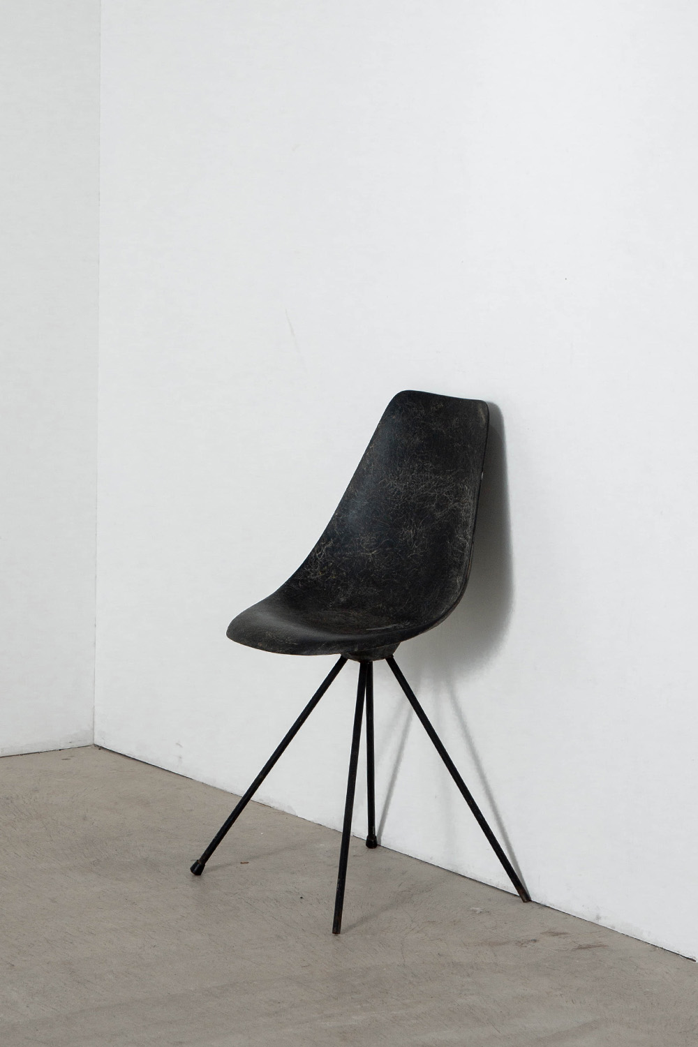Dining Chair by Jean-René Picard for SETA in Glassfiber and Steel
