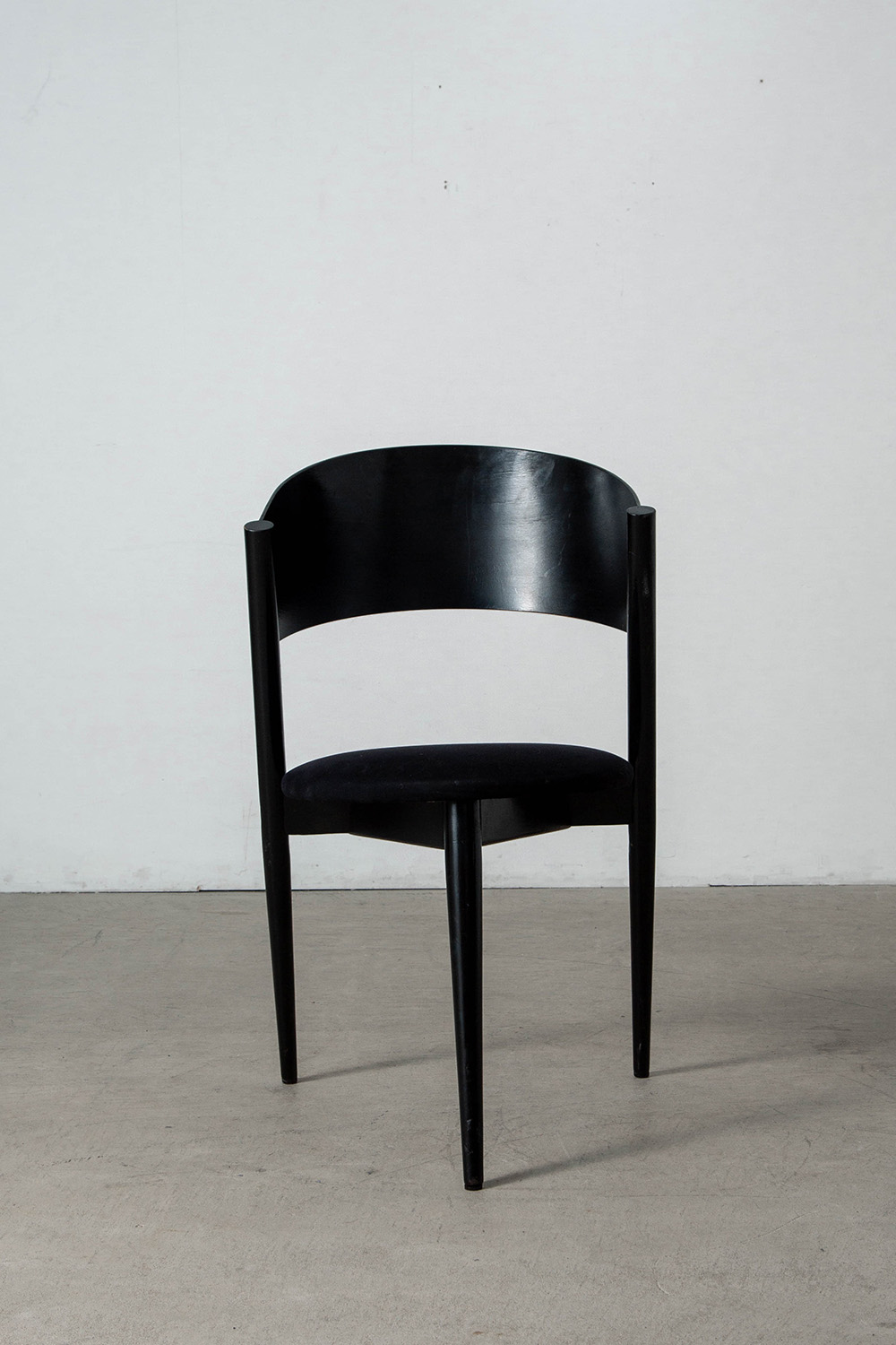 ‘Divina’ Chair by Pete Sans in Wood and Fabric