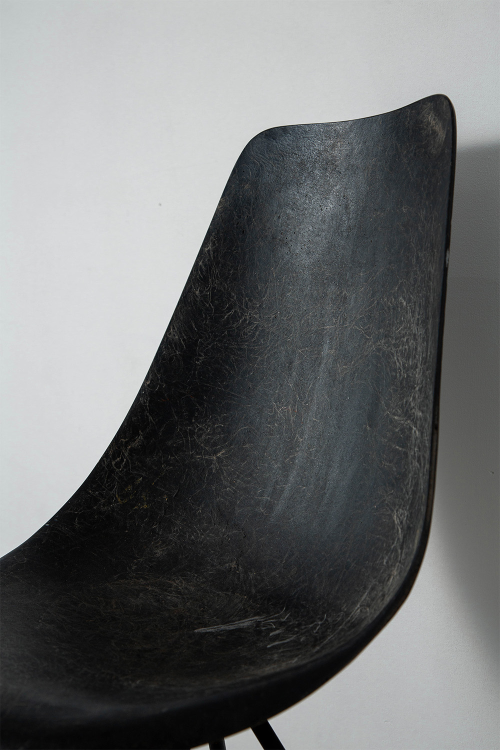 Dining Chair by Jean-René Picard for SETA in Glassfiber and Steel