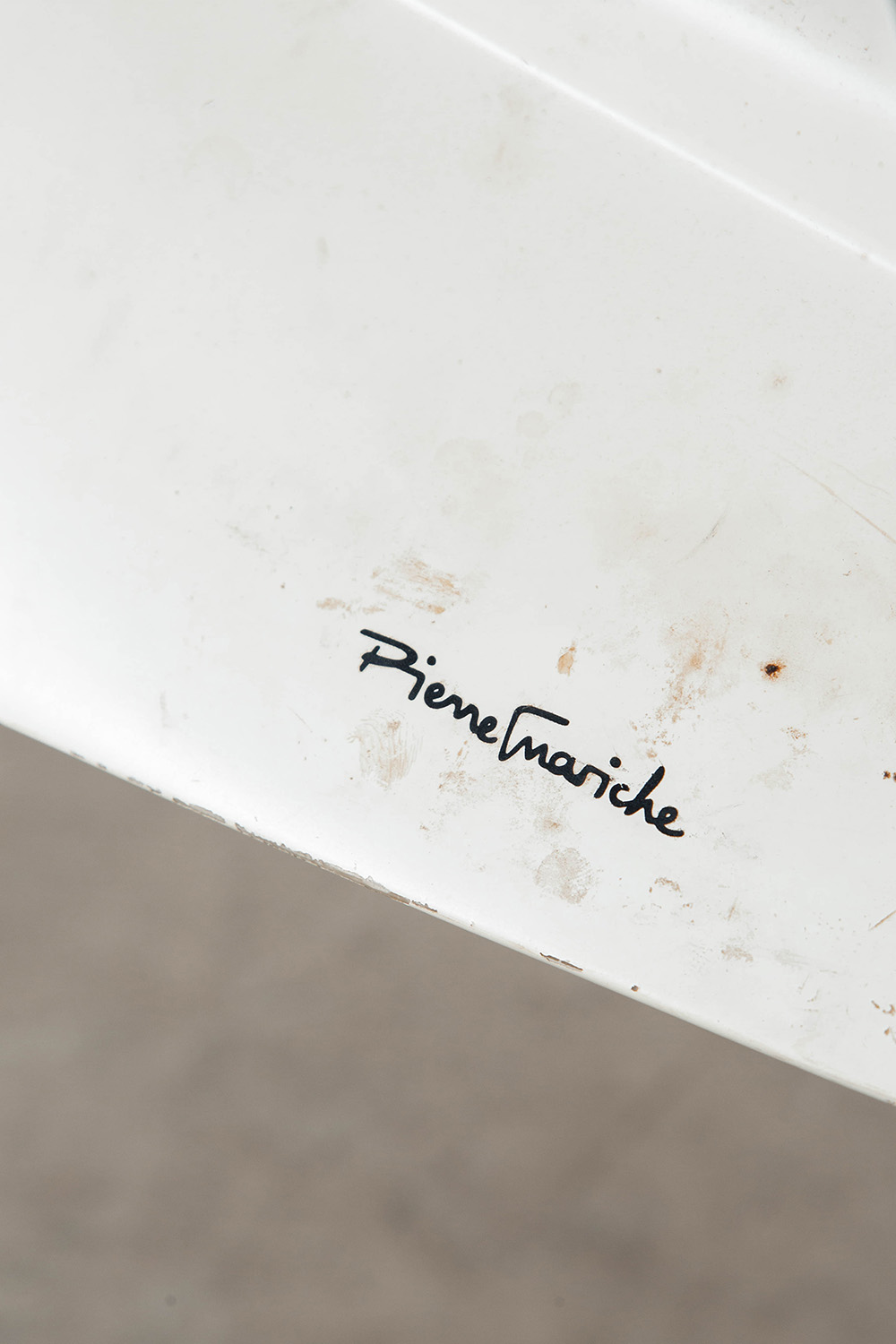 ‘Amsterdam’ Chair by Pierre Guariche for Stainer in White