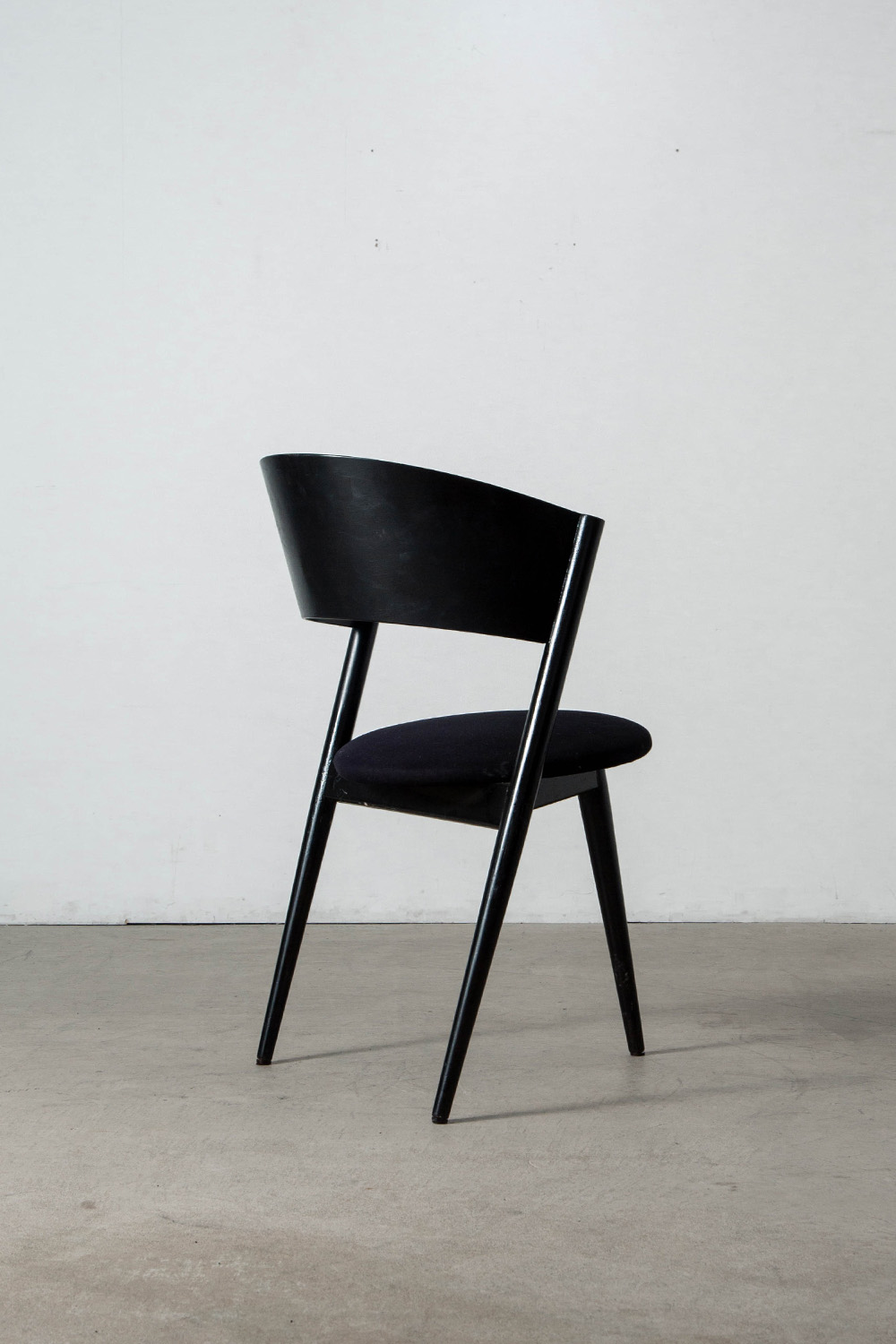 ‘Divina’ Chair by Pete Sans in Wood and Fabric