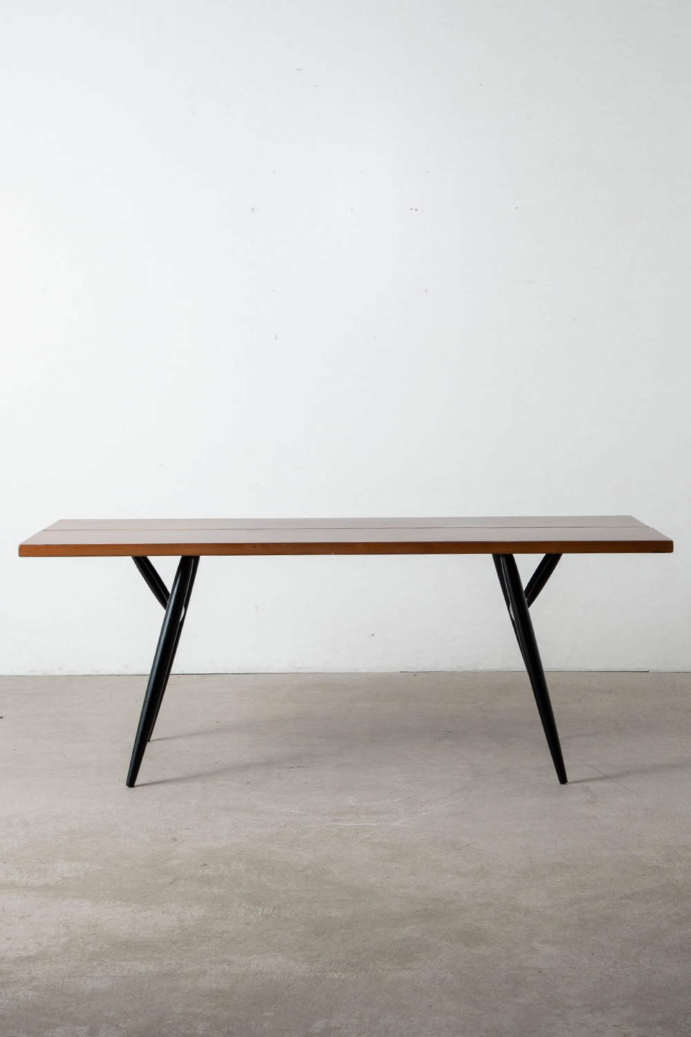 ‘Pirkka’ Dining Table by Ilmari Tapiovaara for Laukaan Puu in Wood